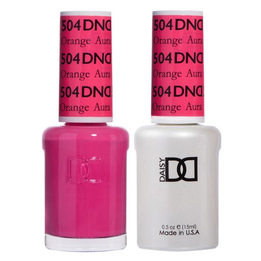 DND Gel & Polish Duo 504 Orange Aura