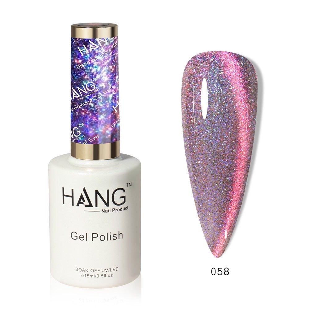 HANG 0.5oz Gel - Disco Glamour Cat Eye (#51 - #60)
