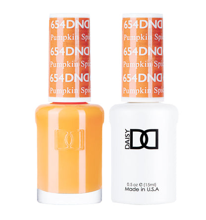 DND Gel & Polish Duo 654 Pumpkin Spice