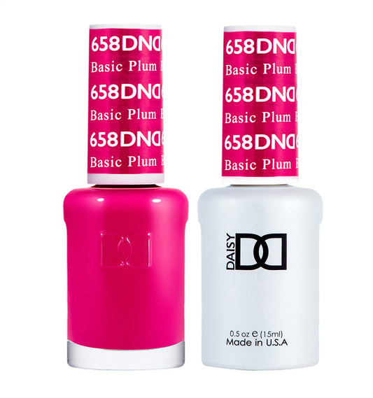 DND Gel & Polish Duo 658 Basic Plum
