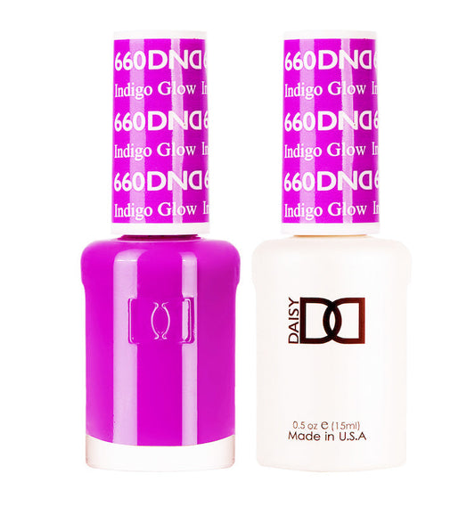 DND Gel & Polish Duo 660 Indigo Glow