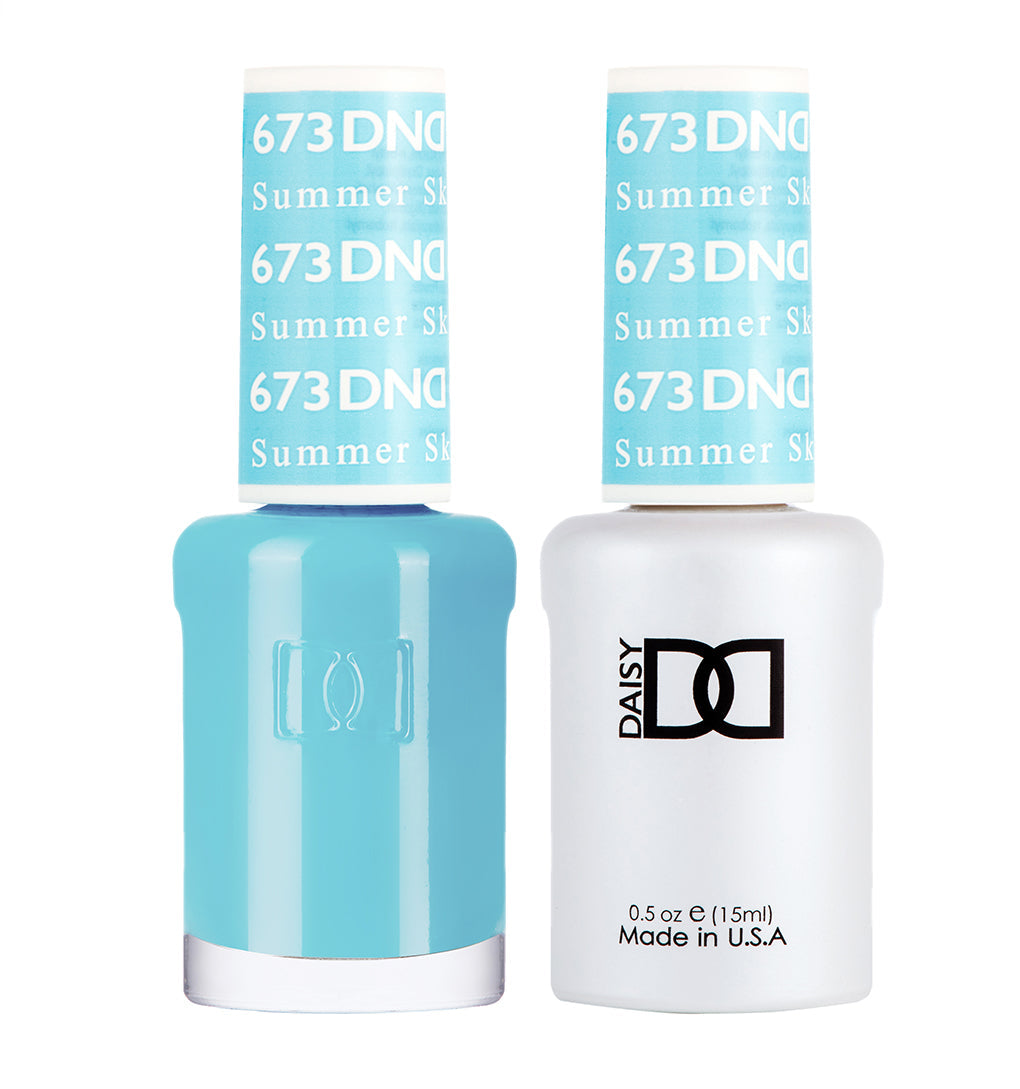 DND Gel & Polish Duo 673 Summer Sky
