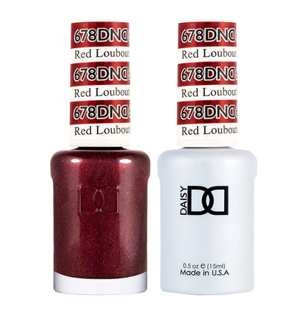 DND Gel & Polish Duo 678 Red Louboutin