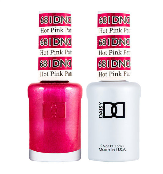 DND Gel & Polish Duo 681 Hot Pink Patrol