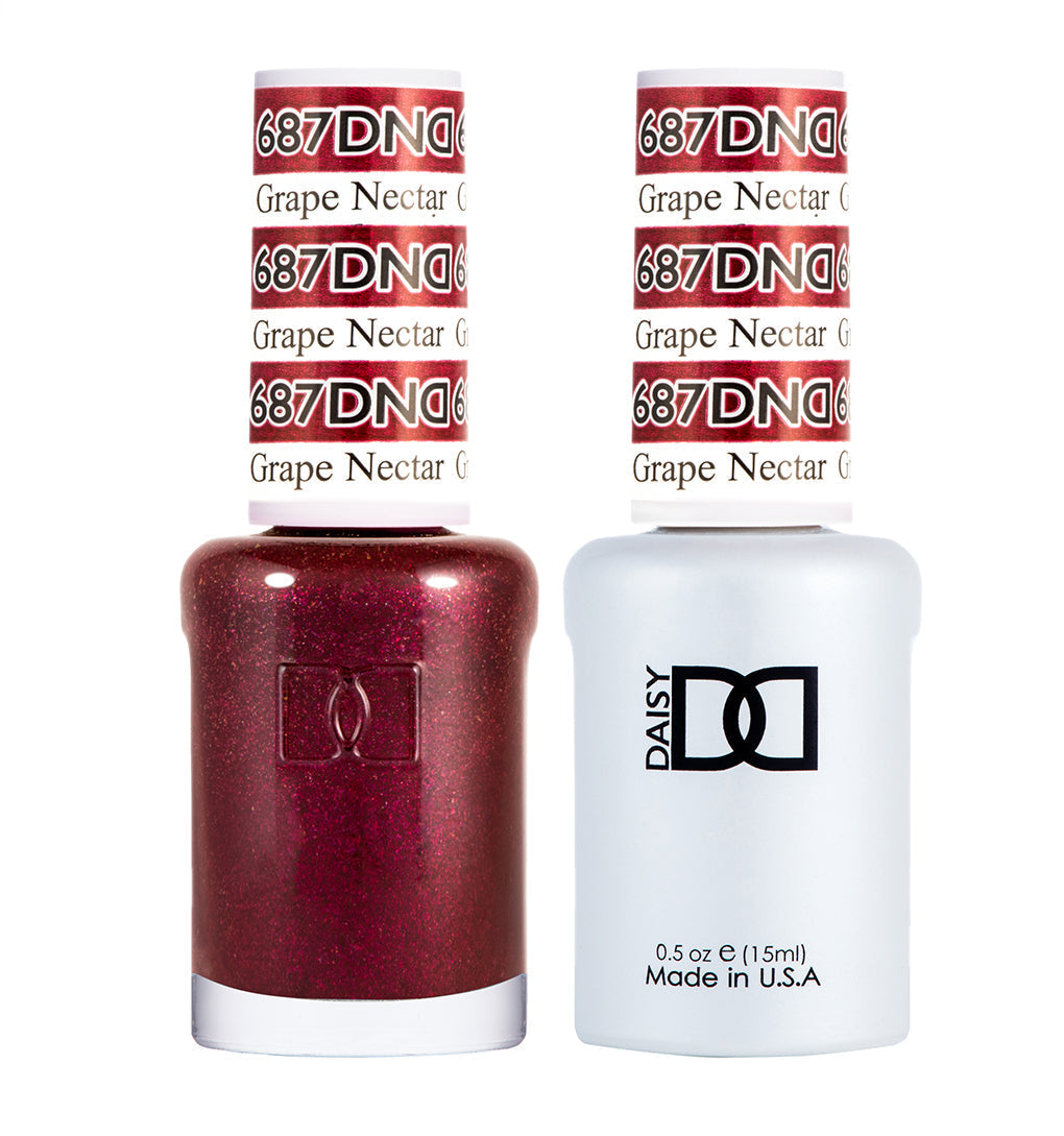 DND Gel & Polish Duo 687 Grape Nectar