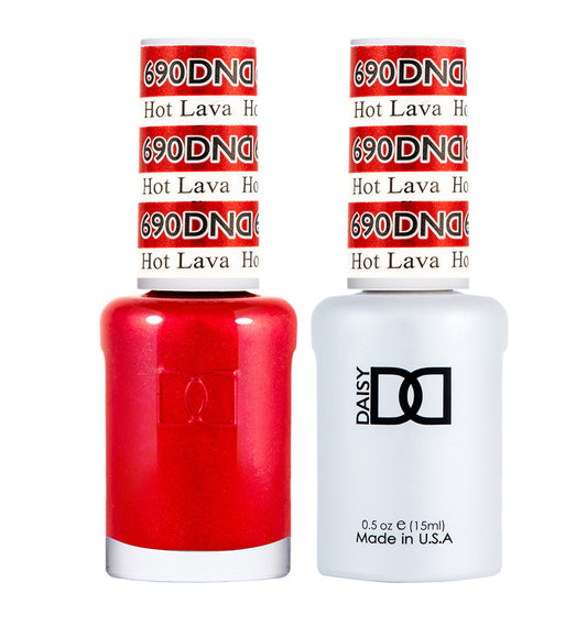 DND Gel & Polish Duo 690 Hot Lava