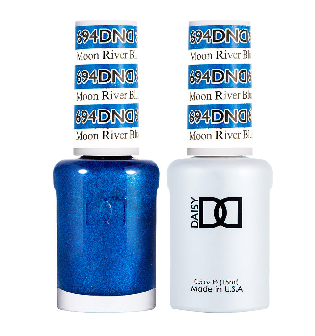 DND Gel & Polish Duo 694 Moon River Blue