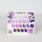 Chance Counter Display Color Chart - Purple Vanity Collection 18 colors
