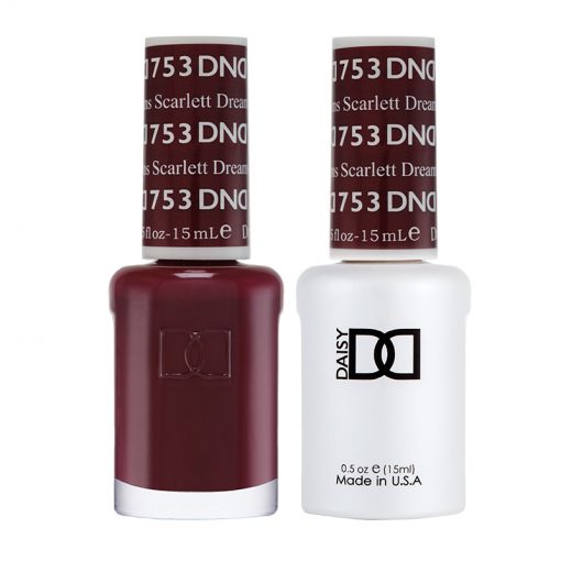 DND Gel & Polish Duo 753 Scarlett Dreams