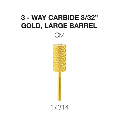 Creation 3 - Way Carbide Gold, Large Barrel 3/32"