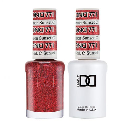 DND Gel & Polish Duo 771 Crimson Sunset