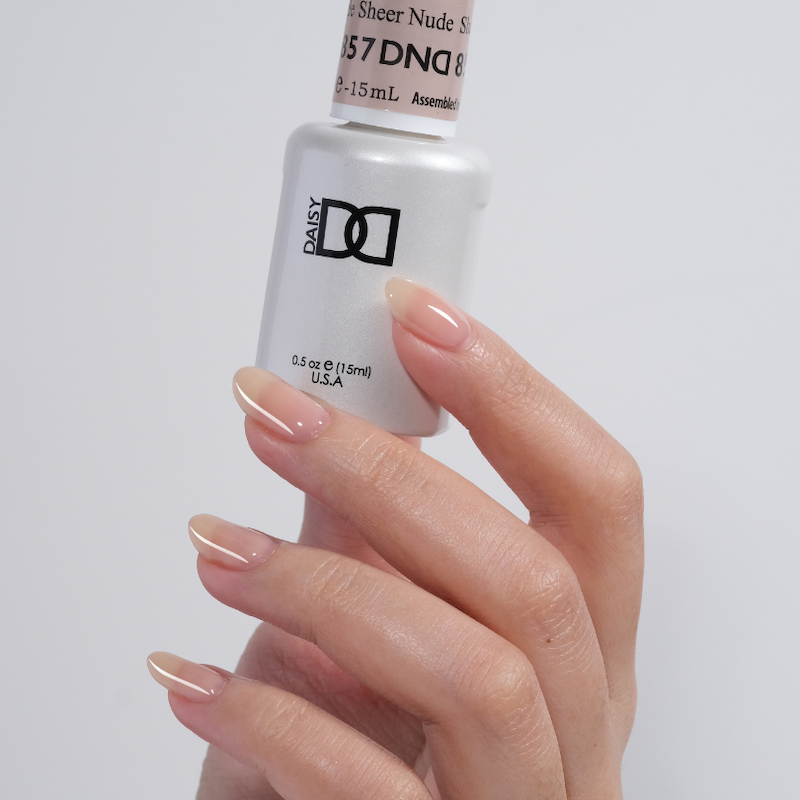 DND Gel & Polish Duo 857 Sheer Nude