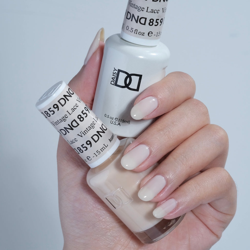 DND Gel & Polish Duo 859 Vintage Lace