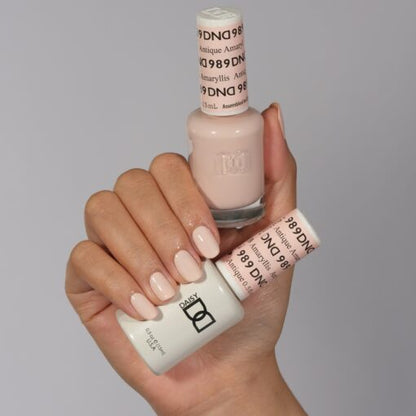 DND Gel & Polish Duo 989 Antique Amaryllis