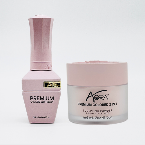 Aora 2in1   Gel + Dip Acrylic -#05 - Baby's Breath