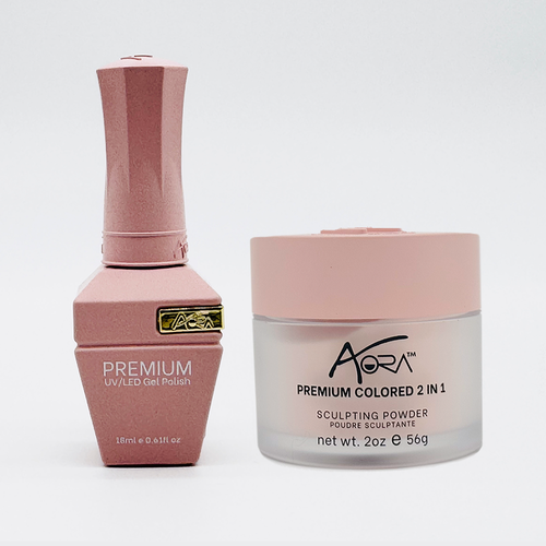 Aora 2in1   Gel + Dip Acrylic -#04 - Sheerly Pink