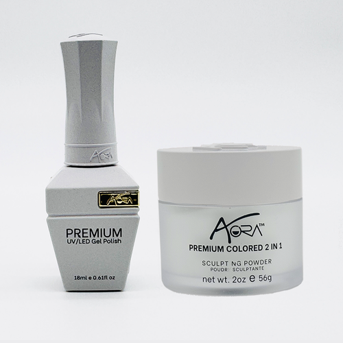 Aora 2in1   Gel + Dip Acrylic -#08 - Ghost