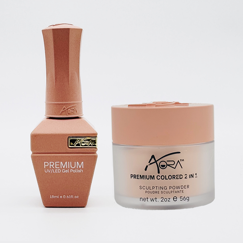 Aora 2in1   Gel + Dip Acrylic -#12 - The Perfect Tan