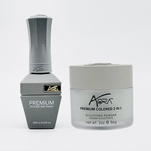 Aora 2in1   Gel + Dip Acrylic -#14 - Grey Matter