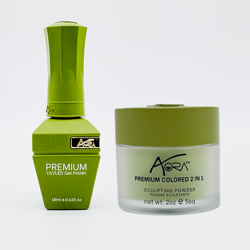 Aora 2in1   Gel + Dip Acrylic -#40 - Pete Moss