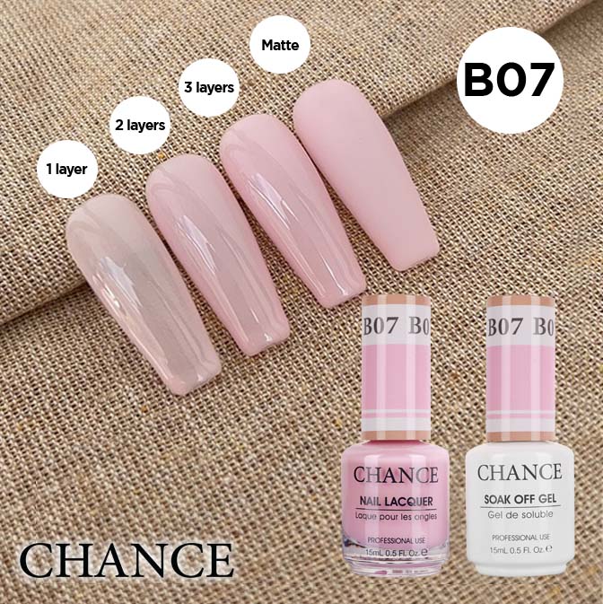 Chance Gel & Nail Lacquer Duo 0.5oz B06 - Bare Collection