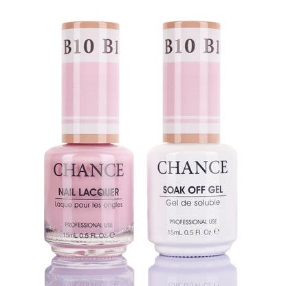 Chance Gel & Nail Lacquer Duo 0.5oz B10 - Bare Collection
