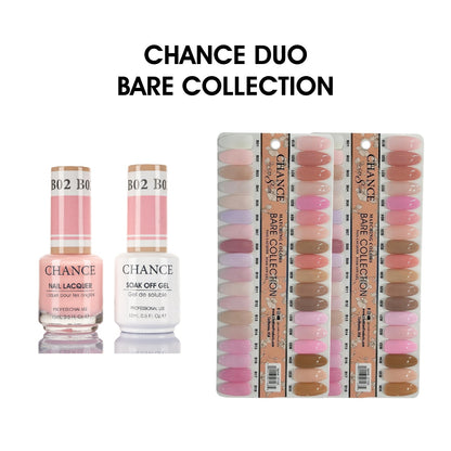 Chance Matching Duo 0.5oz Full Set 36 Colors - Bare Collection | Missing #B3 and #B8
