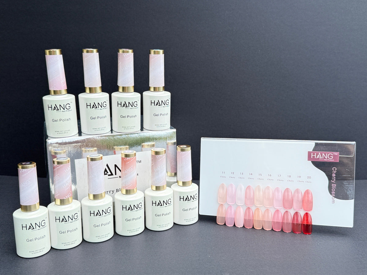 Cherry Blossom Collection – Jelly Gel Polish ( #11 - 20 )