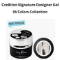 Creation Signature Designer Gel  36 Colors Collection