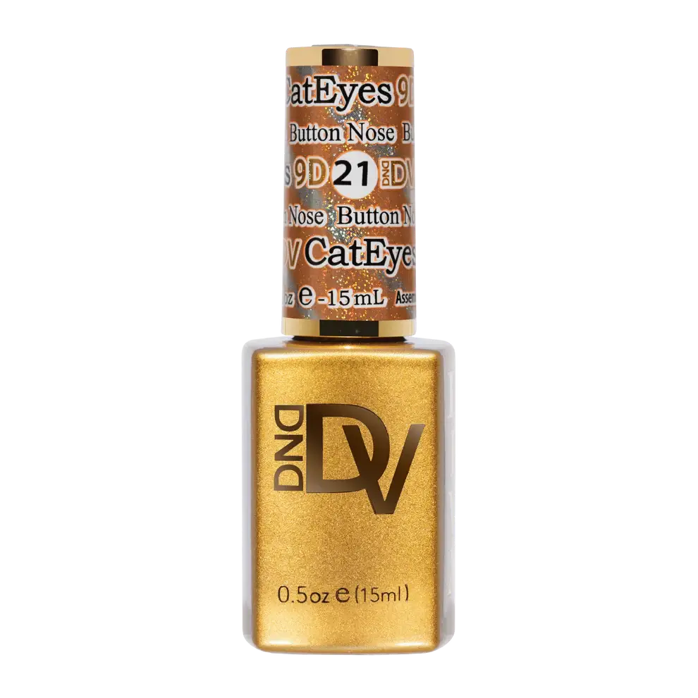 DND - Diva 9D Gelcolor Cat Eye Candy #21 - Button Nose