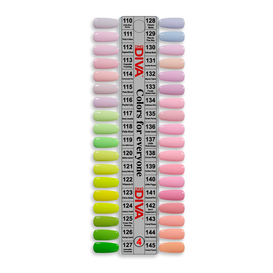 DND DIVA Display Sample Swatch