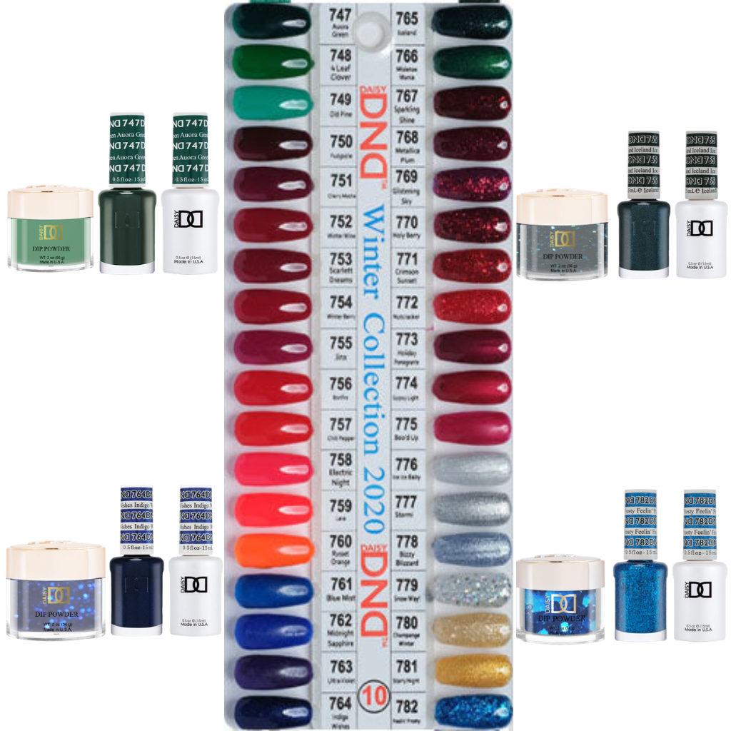 DND Trio by Set + Tip  10 ( 36 colors #747- #782)