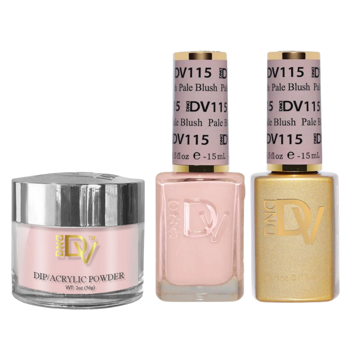 DND Diva Trio - 115 Pale Brush