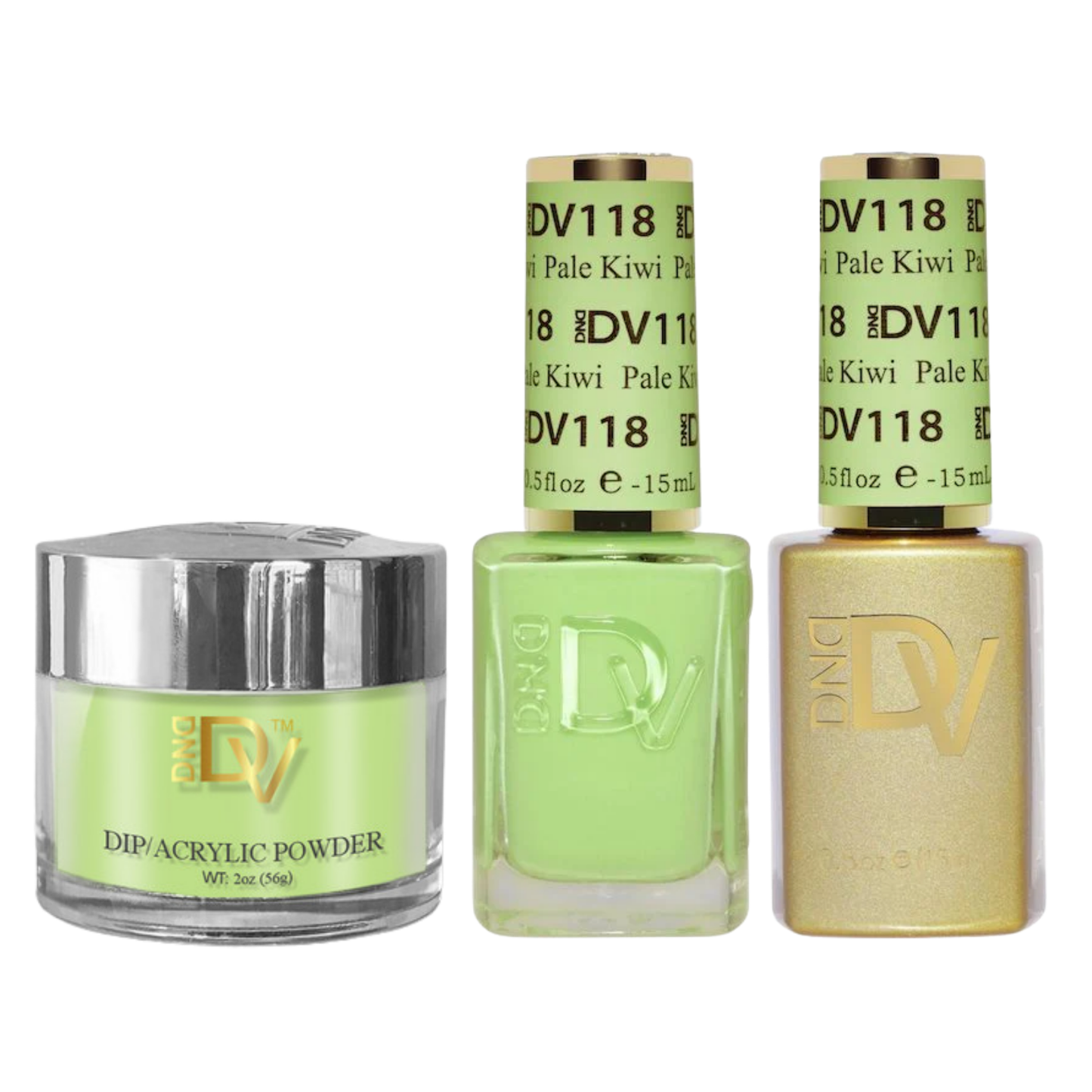 DND Diva Trio - 118 Pale Kiwi