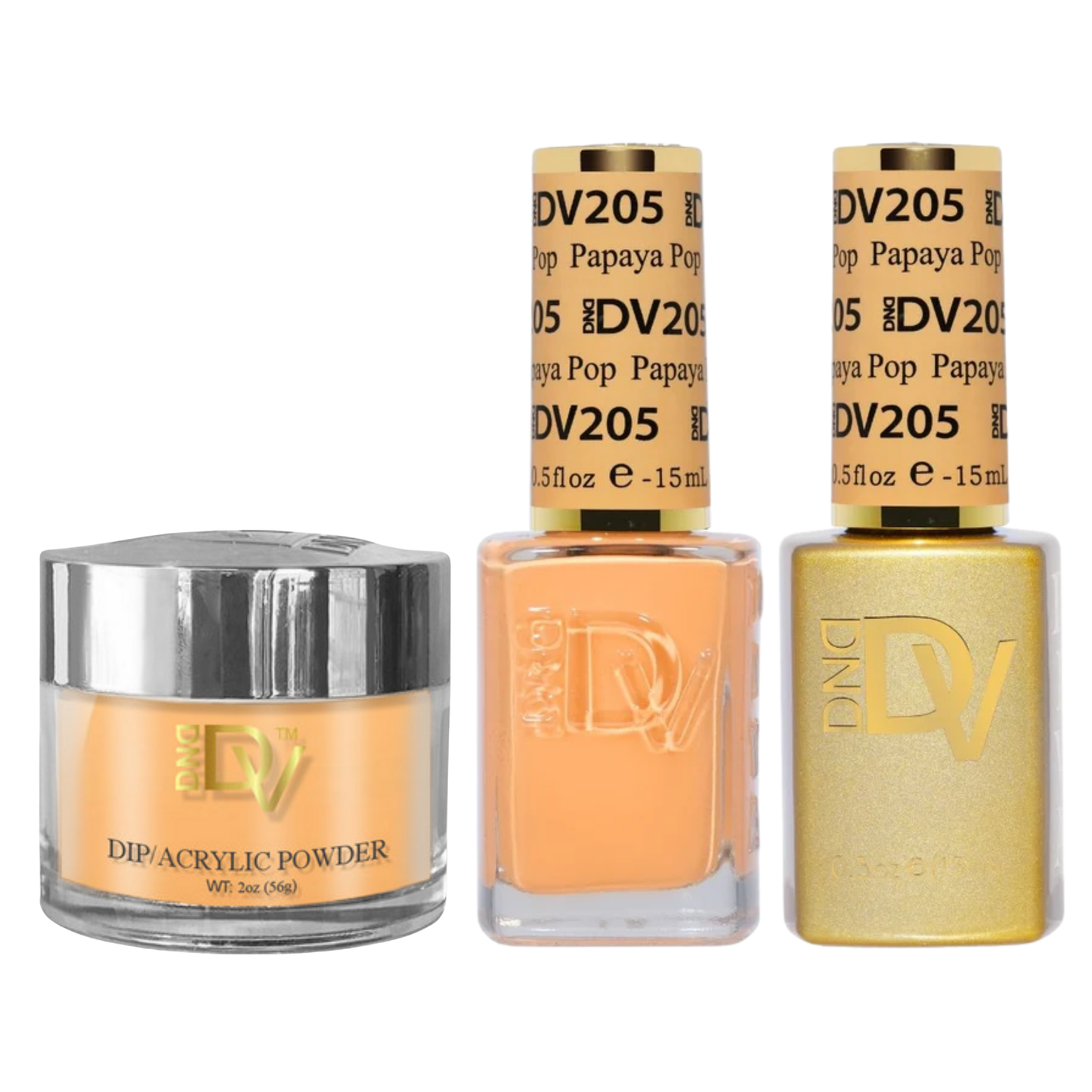 DND Diva Trio - 205 Papaya Pop