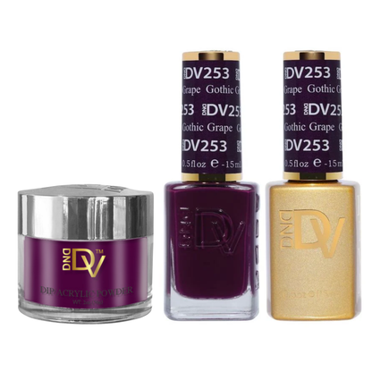 DND Diva Trio - 253 Gothic Grape