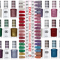 DND Super Glitter Gel & Polish TIP 14 ( 36 colors )