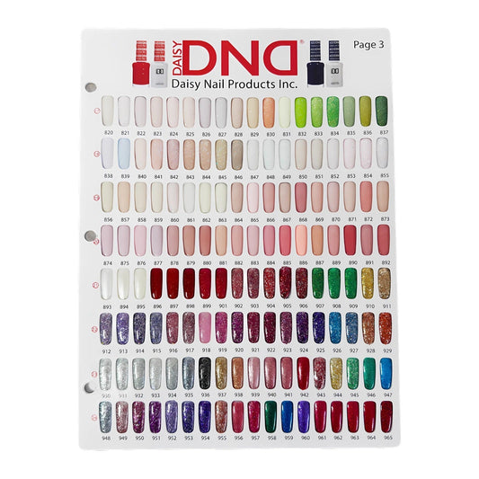 DND Swatch Book