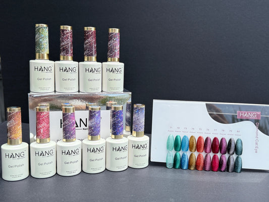 HANG 0.5oz Gel - Diamond Cat Eye ( #71 - 80 )