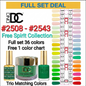 DND DC 3in1 TIP 15 36 Colors (#2508 - #2543)