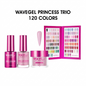 WAVEgel PRINCESS Collection: 120 colors (3in1) Trio set.