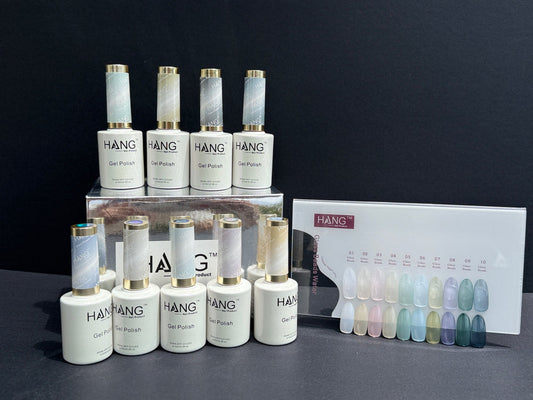 HANG Glass Bead Water Collection – Jelly Gel Polish ( #1 - 10 )