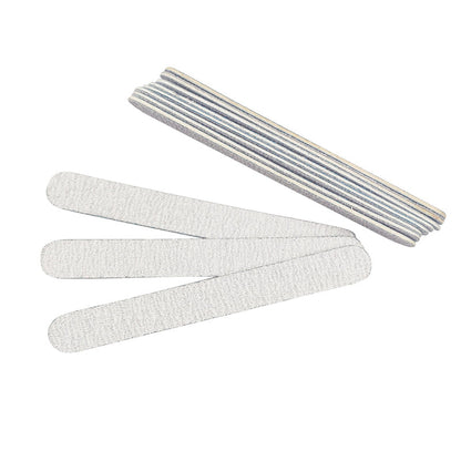 Creation Nail File Wood Center Zebra Grit 1 Case 100 packs