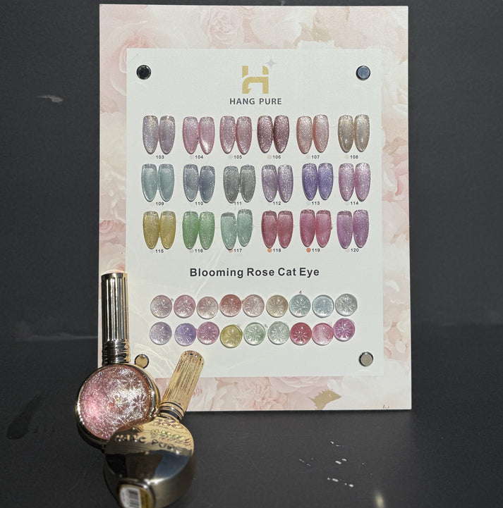 Blooming Rose Cat Eye – 18 colors (#103 - #120)