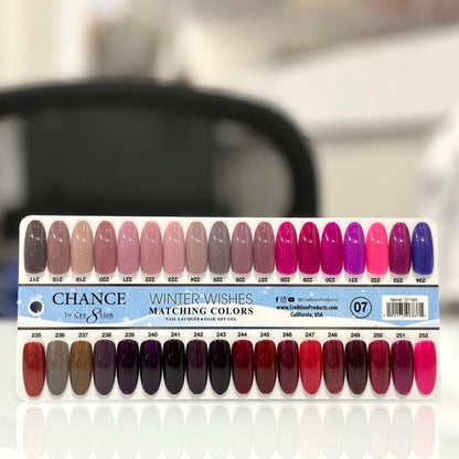 Chance Matching Duo 0.5oz - Tip 07 - 36 Colors ( #217 - #252 ) Winter Wishes Collection