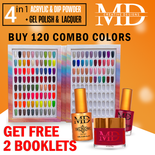 MD collection 120 combo Trio colors. -Free 2 Booklets