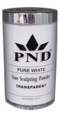 PND Acrylic Powder (Fine Sculpting Powder) - Pure White  22oz.