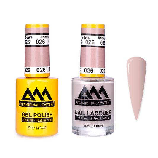 Pyramid 0.5oz, DE BEE'S Collection, Super Matching Duo, #026