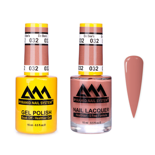 Pyramid 0.5oz, DE BEE'S Collection, Super Matching Duo, #032