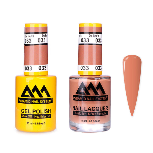 Pyramid 0.5oz, DE BEE'S Collection, Super Matching Duo, #033